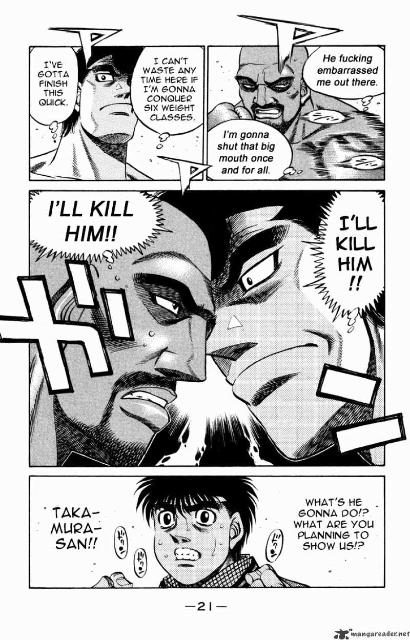 Hajime no Ippo: Fighting Spirit, Chapter 463 image 19